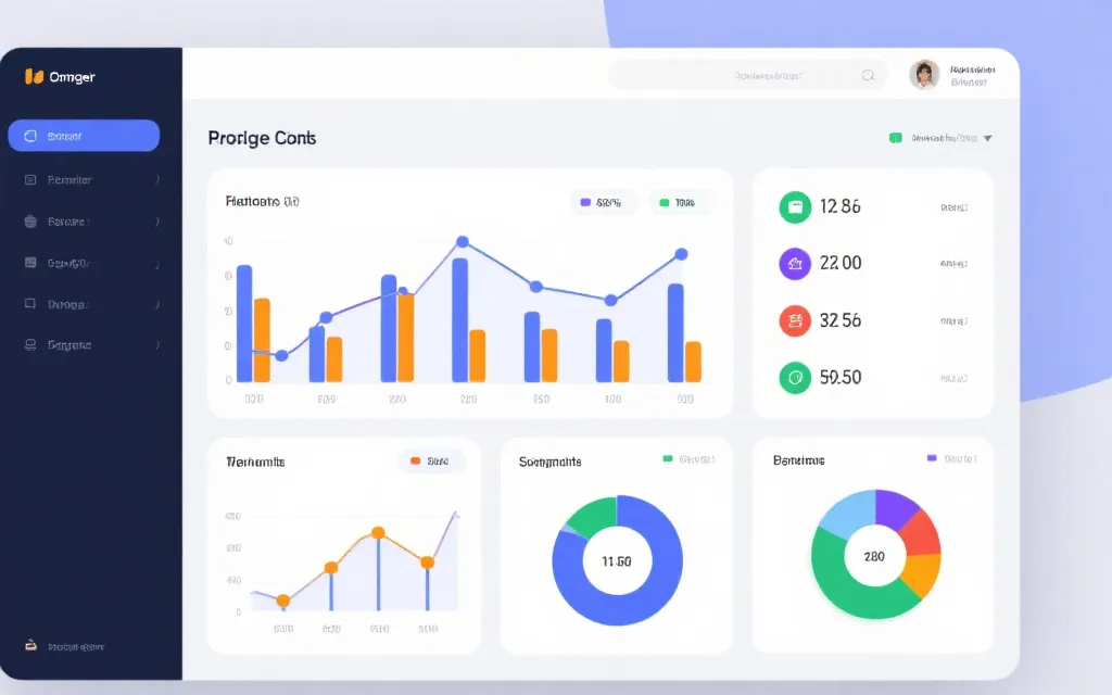 数据看板示意图