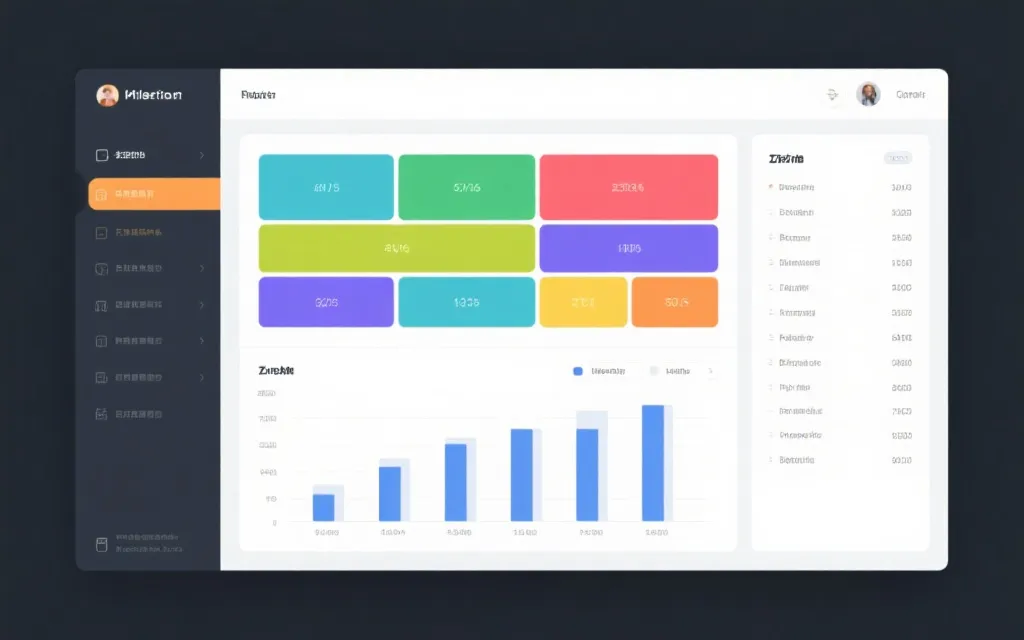 数据图表与分类界面