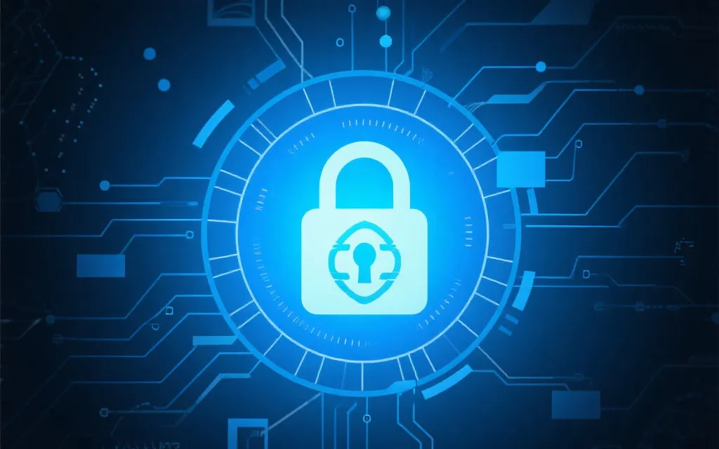 数据安全与隐私保护的技术示意图